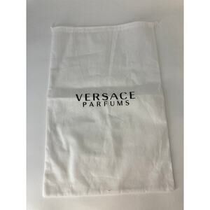 VERSACE PERFUMES LARGE WHITE DUDT BAGS